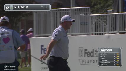 Sepp Straka | Round 1 | 14th hole | Shot 3 | 2025 FedEx St. Jude