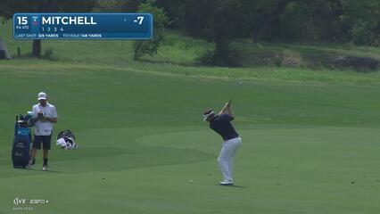 Keith Mitchell | Round 1 | 15th hole | Shot 2 | 2025 Valero