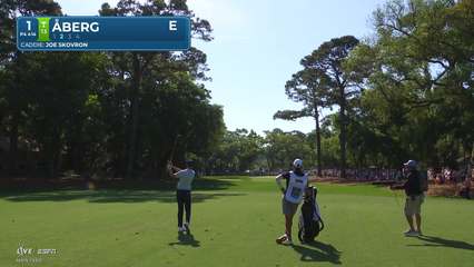 Ludvig Åberg | Round 1 | 1st hole | Shot 2 | 2026 RBC Heritage