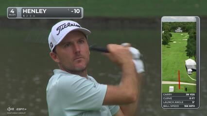 Russell Henley | Round 2 | 4th hole | Shot 1 | 2025 TOUR Championship