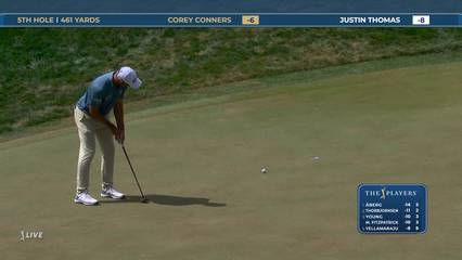 Corey Conners | Round 4 | 5th hole | Shot 5 | 2026 THE PLAYERS
