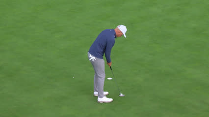 Sam Stevens | Round 4 | 17th hole | Shot 3 | 2026 AT&T Pebble Beach