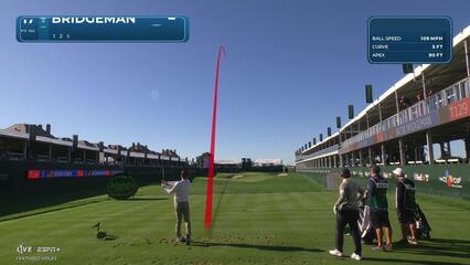 Jacob Bridgeman | Round 2 | 17th hole | Shot 1 | 2025 THE CJ CUP