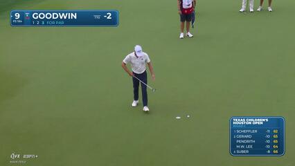 Noah Goodwin | Round 2 | 9th hole | Shot 4 | 2025 Houston Open