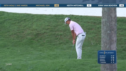 Michael Kim | Round 1 | 16th hole | Shot 3 | 2026 THE PLAYERS