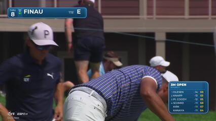 Tony Finau | Round 2 | 8th hole | Shot 3 | 2025 3M Open
