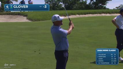 Lucas Glover | Round 2 | 4th hole | Shot 2 | 2025 John Deere