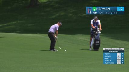 Brian Harman | Round 1 | 15th hole | Shot 3 | 2026 Truist Championship