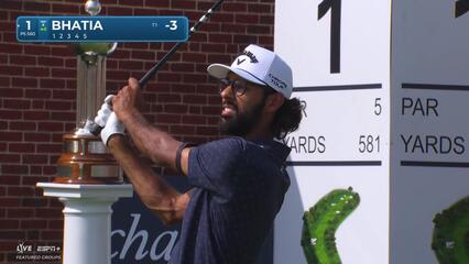 Akshay Bhatia | Round 1 | 1st hole | Shot 1 | 2025 Charles Schwab