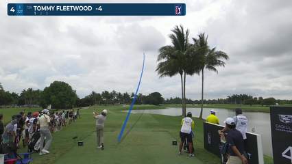 Tommy Fleetwood | Round 4 | 4th hole | Shot 1 | 2026 Cadillac