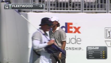 Tommy Fleetwood | Round 1 | 14th hole | Shot 3 | 2025 FedEx St. Jude