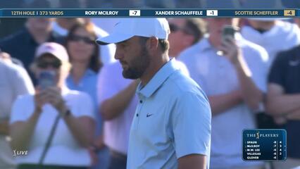 Scottie Scheffler | Round 2 | 12th hole | Shot 3 | 2025 THE PLAYERS
