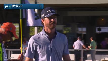 Sam Ryder | Round 1 | 17th hole | Shot 4 | 2025 WM Phoenix Open