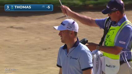 Justin Thomas | Round 2 | 3rd hole | Shot 3 | 2025 WM Phoenix Open