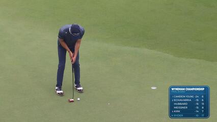 Sam Ryder | Round 4 | 18th hole | Shot 4 | 2025 Wyndham