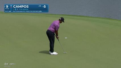 Rafael Campos | Round 2 | 9th hole | Shot 2 | 2025 Mexico Open