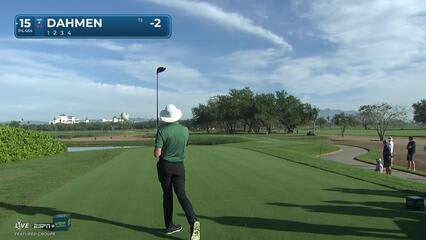 Joel Dahmen | Round 1 | 15th hole | Shot 1 | 2025 Mexico Open