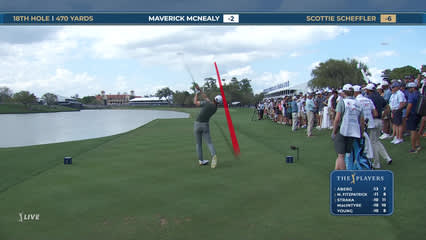 Maverick McNealy | Round 4 | 18th hole | Shot 1 | 2026 THE PLAYERS