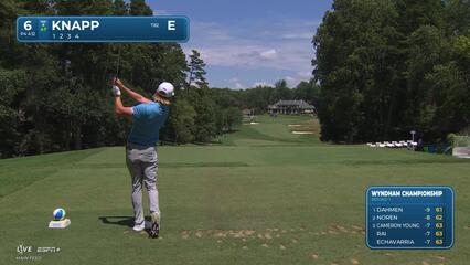 Jake Knapp | Round 1 | 6th hole | Shot 1 | 2025 Wyndham
