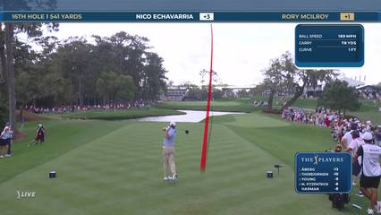 Rory McIlroy | Round 4 | 16th hole | Shot 1 | 2026 THE PLAYERS