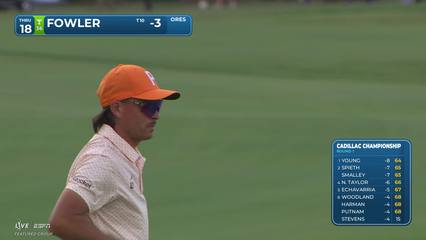Rickie Fowler | Round 1 | 18th hole | Shot 4 | 2026 Cadillac