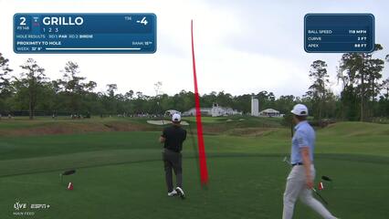 Emiliano Grillo | Round 3 | 2nd hole | Shot 1 | 2025 Houston Open