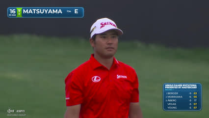 Hideki Matsuyama | Round 1 | 16th hole | Shot 2 | 2026 Arnold Palmer