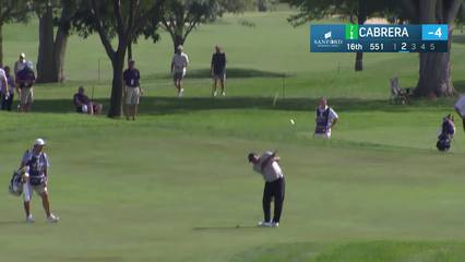 Ángel Cabrera | Round 1 | 16th hole | Shot 2 | 2025 Sanford Int