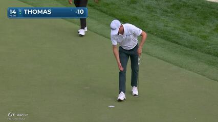 Justin Thomas | Round 4 | 14th hole | Shot 4 | 2025 Valspar