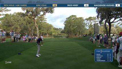 Eric Cole | Round 1 | 15th hole | Shot 1 | 2026 THE PLAYERS