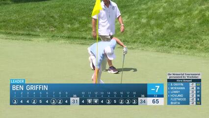 Ben Griffin | Round 1 | 18th hole | Shot 3 | 2025 the Memorial