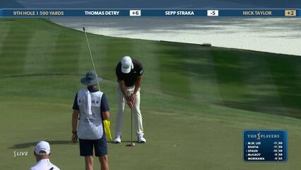 Nick Taylor | Round 2 | 9th hole | Shot 5 | 2025 THE PLAYERS