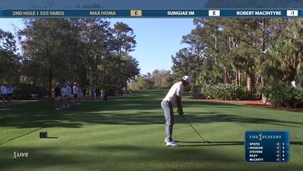 Max Homa | Round 1 | 2nd hole | Shot 1 | 2025 THE PLAYERS