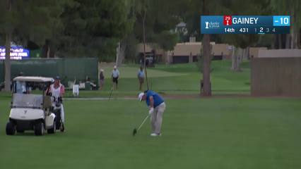Tommy Gainey | Round 3 | 14th hole | Shot 2 | 2025 Charles Schwab
