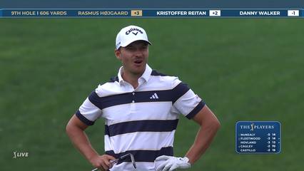Rasmus Hojgaard | Round 1 | 9th hole | Shot 3 | 2026 THE PLAYERS
