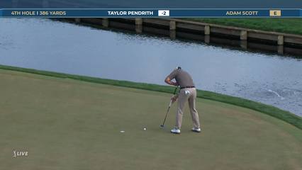 Adam Scott | Round 4 | 4th hole | Shot 3 | 2026 THE PLAYERS