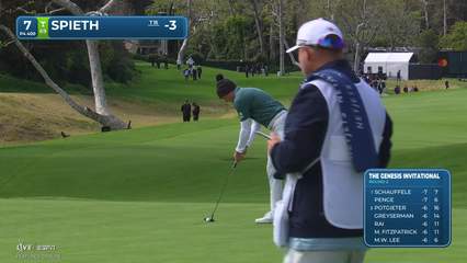 Jordan Spieth | Round 2 | 7th hole | Shot 4 | 2026 The Genesis