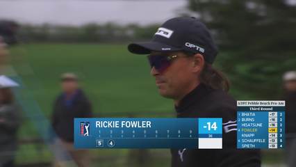 Rickie Fowler | Round 3 | 2nd hole | Shot 4 | 2026 AT&T Pebble Beach