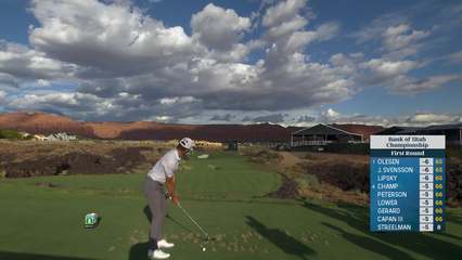 Michael Brennan | Round 1 | 17th hole | Shot 1 | 2025 Bank of Utah