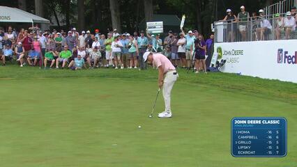 Davis Thompson | Round 4 | 5th hole | Shot 4 | 2025 John Deere
