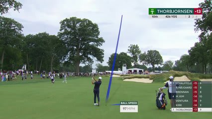Michael Thorbjornsen | Round 4 | 10th hole | Shot 2 | 2026 Rocket Classic