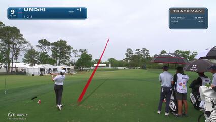 Kaito Onishi | Round 2 | 9th hole | Shot 1 | 2025 Houston Open