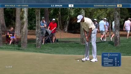 Sudarshan Yellamaraju | Round 4 | 6th hole | Shot 4 | 2026 THE PLAYERS