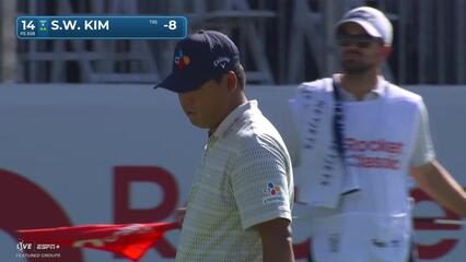 Si Woo Kim | Round 4 | 14th hole | Shot 6 | 2025 Rocket Classic