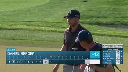 Daniel Berger | Round 3 | 10th hole | Shot 4 | 2026 Arnold Palmer