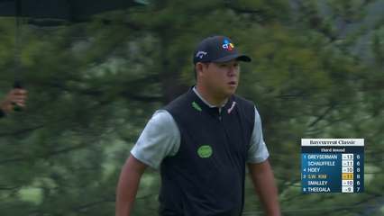 Si Woo Kim | Round 3 | 8th hole | Shot 3 | 2025 Baycurrent