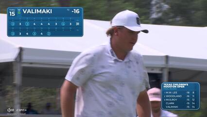 Sami Valimaki | Round 4 | 15th hole | Shot 2 | 2025 Houston Open