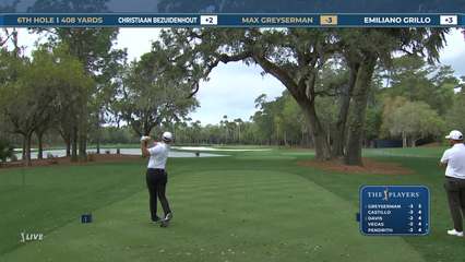 Max Greyserman | Round 1 | 6th hole | Shot 1 | 2026 THE PLAYERS