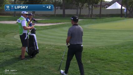 David Lipsky | Round 4 | 11th hole | Shot 3 | 2025 Valspar