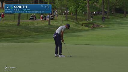 Jordan Spieth | Round 1 | 2nd hole | Shot 5 | 2025 the Memorial